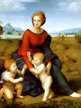 Raffaello Sanzio - Madonna of the Meadow